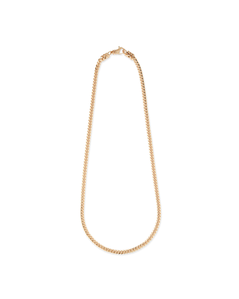 ESSENTIAL GOLD CUBAN CHAIN NECKLACE