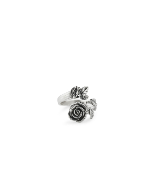 SPIRAL BLOOMING ROSE RING