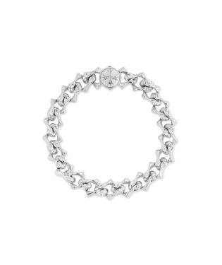 SHARP CHAIN LOGO BRACELET