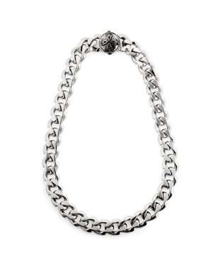 LARGE LOGO CHAIN NECKLACE