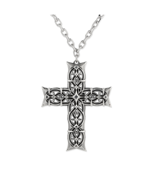 OVERSIZE NOTRE-DAME CROSS NECKLACE