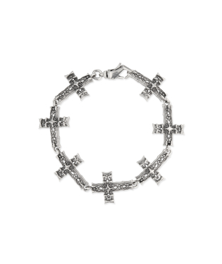 LARGE MULTI NOTRE-DAME CROSS BRACELET