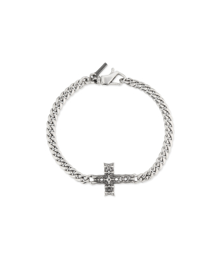 CHAIN BRACELET WITH NOTRE-DAME CROSS