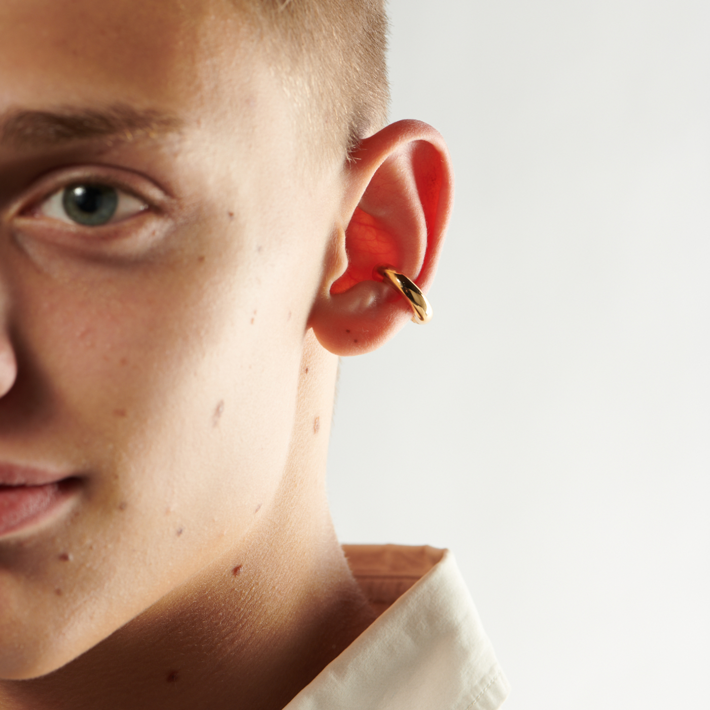 Gold Polished Ear Cuff