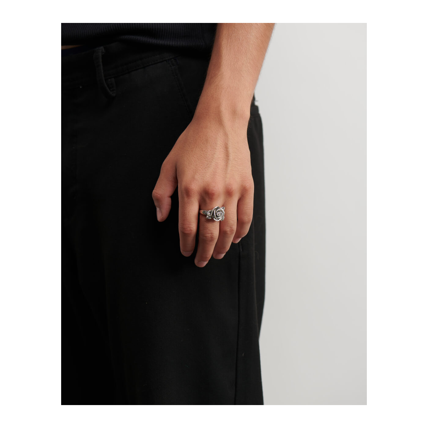 Sterling Silver Blooming Rose Ring | EMANUELE BICOCCHI