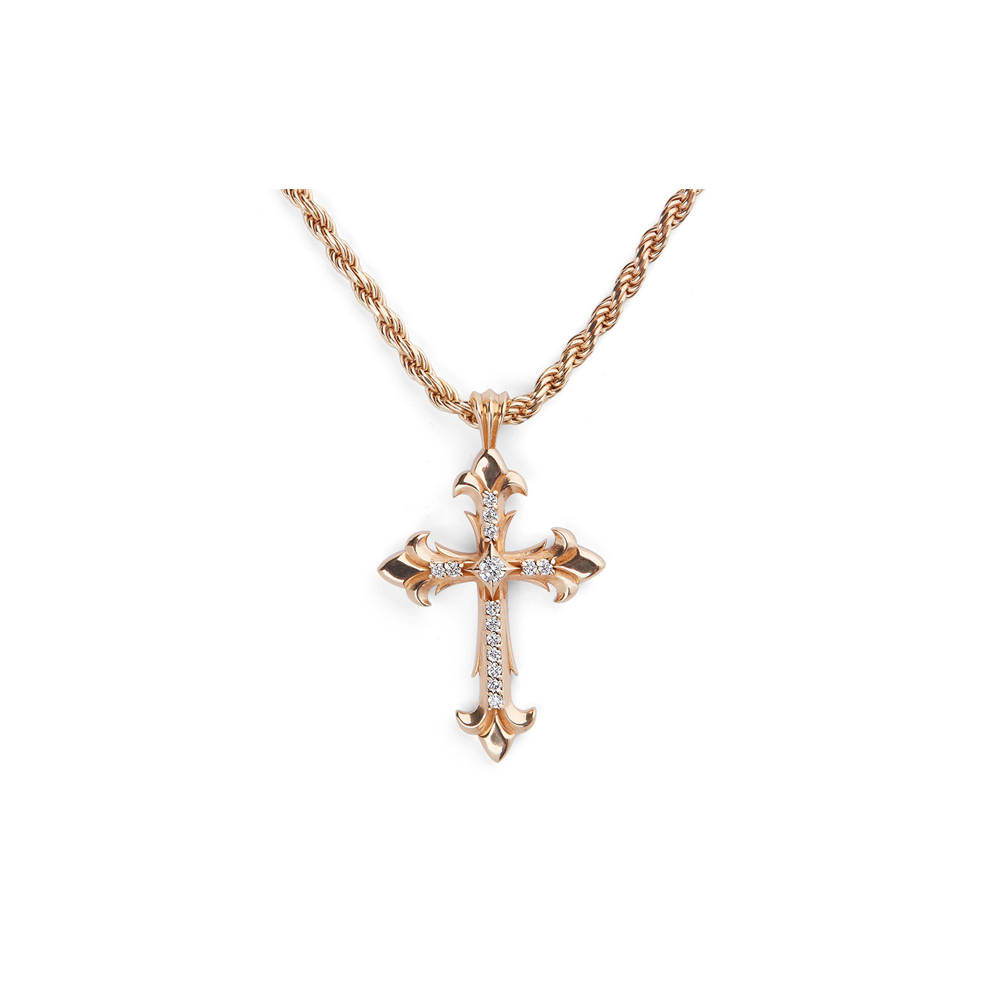 Cross Gold Necklace - Penny Pairs