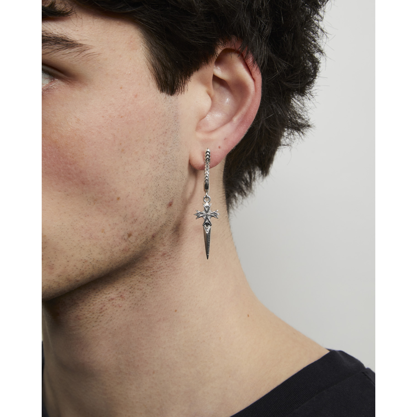 Dagger Earring in Sterling Silver | Emanuele Bicocchi