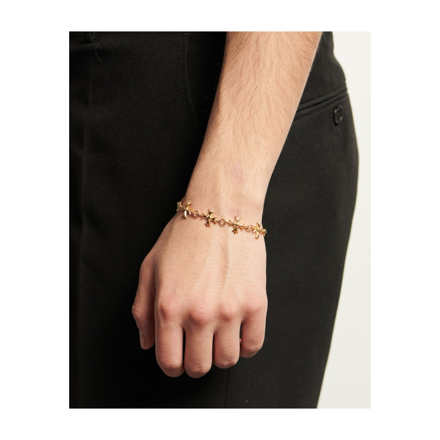 ブレスレット Emanuele Bicocchi Essential Knots Bracelet In 925 Gold-Plate Emanuele Bicocchi Essential Knots bracelet in 925 gold