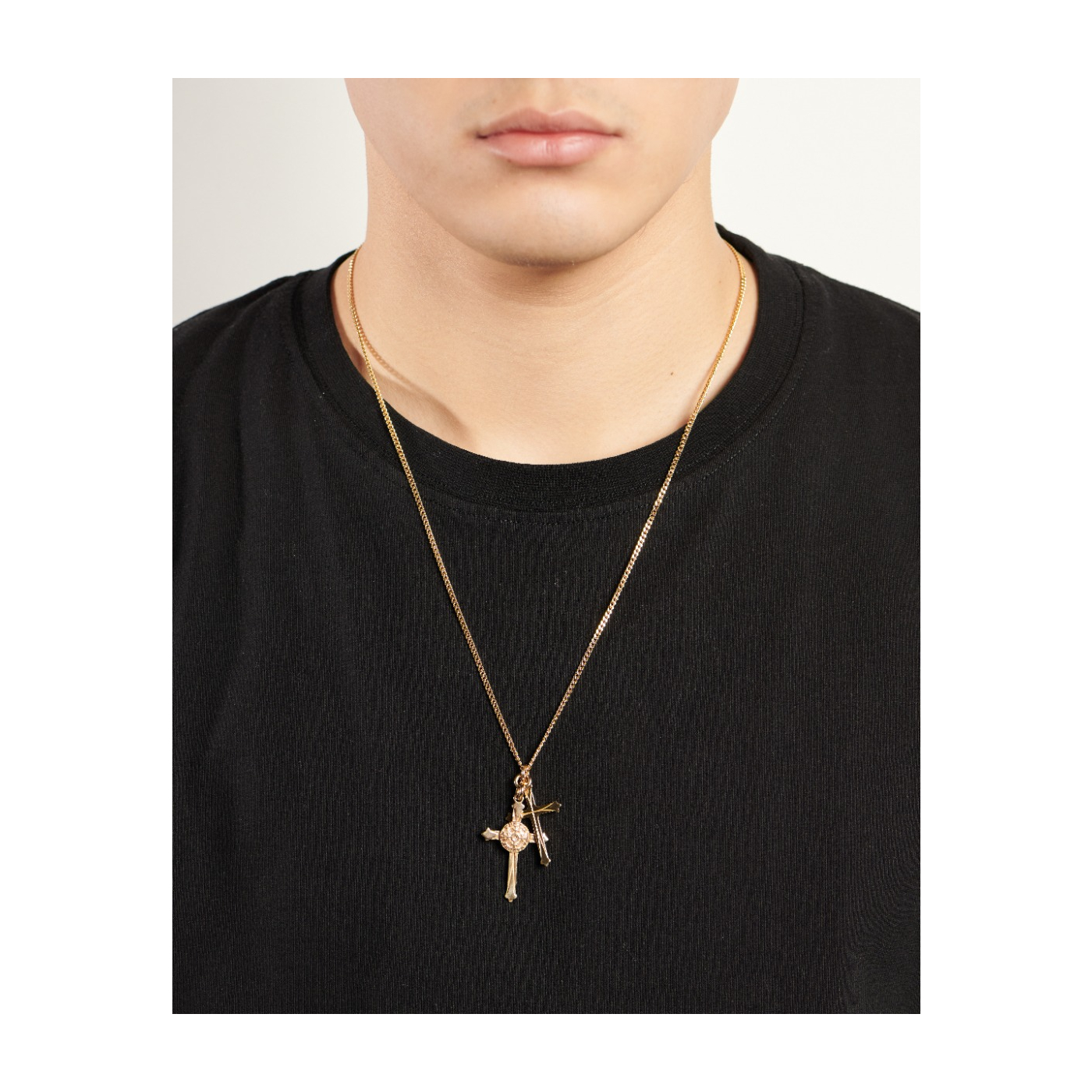 Double cross necklace – Dixiegraze
