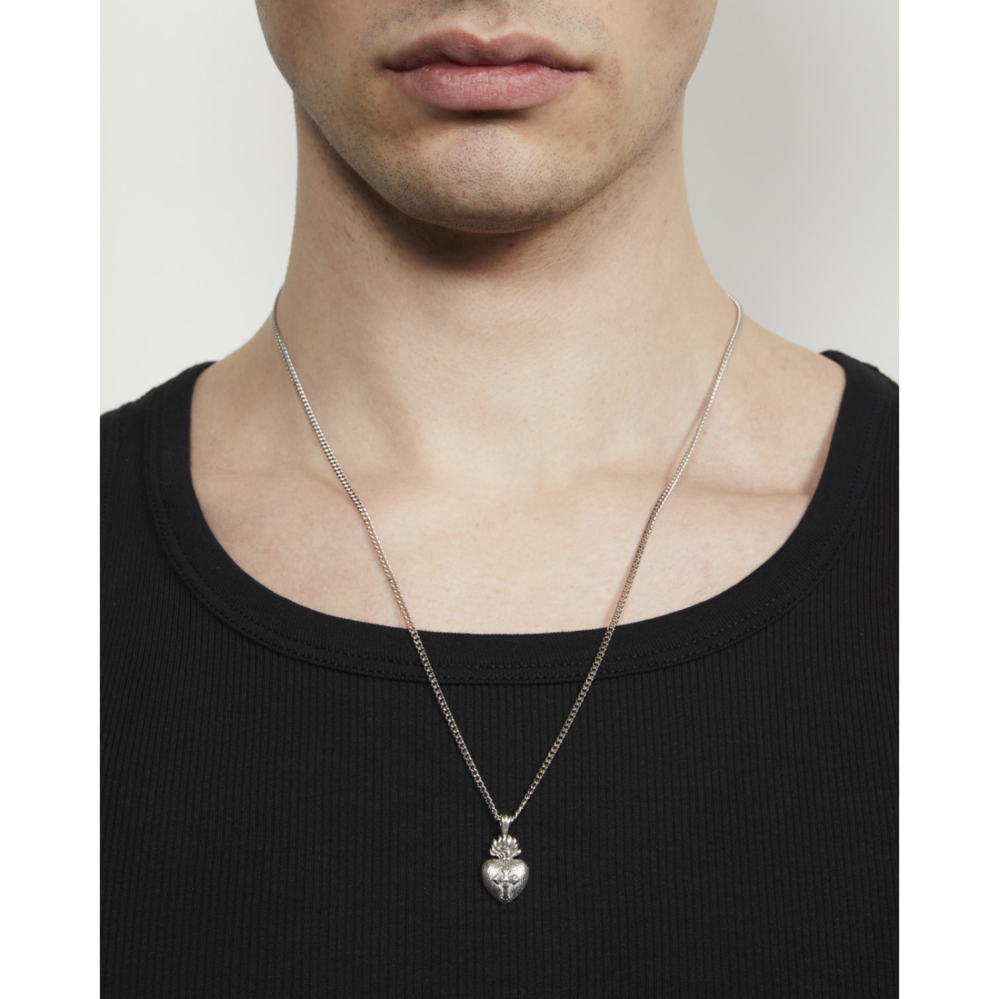 Small Sacred Heart Necklace | Emanuele Bicocchi