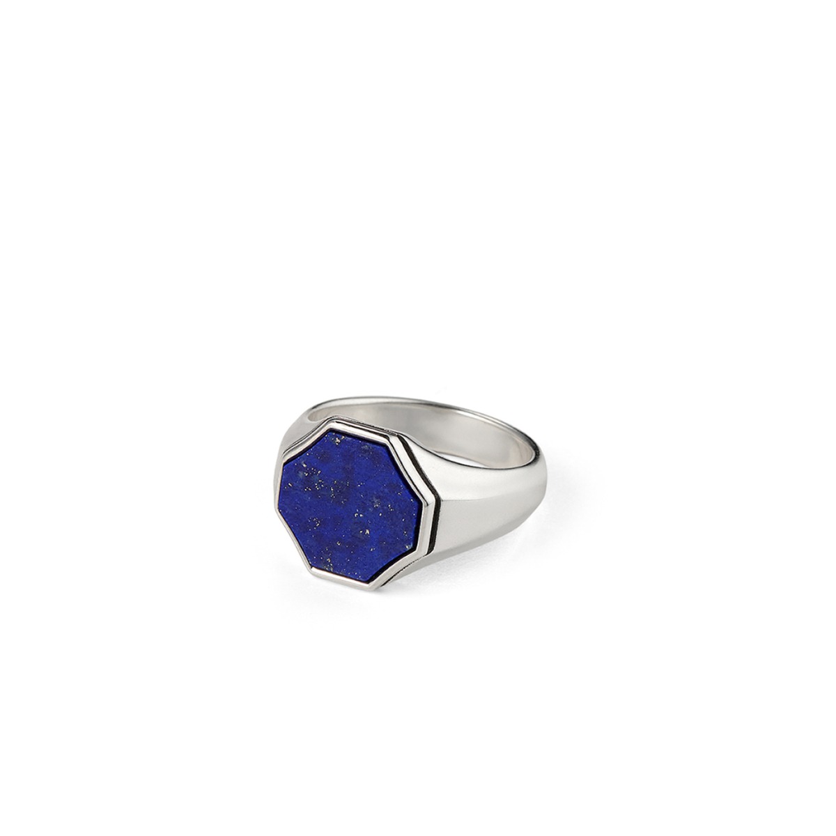 指輪・リング emanuele bicocchi SS25 CREST SIGNET RING (MLA1SILVER CLEAR) Silver Crest Signet Ring by Emanuele Bicocchi on Sale