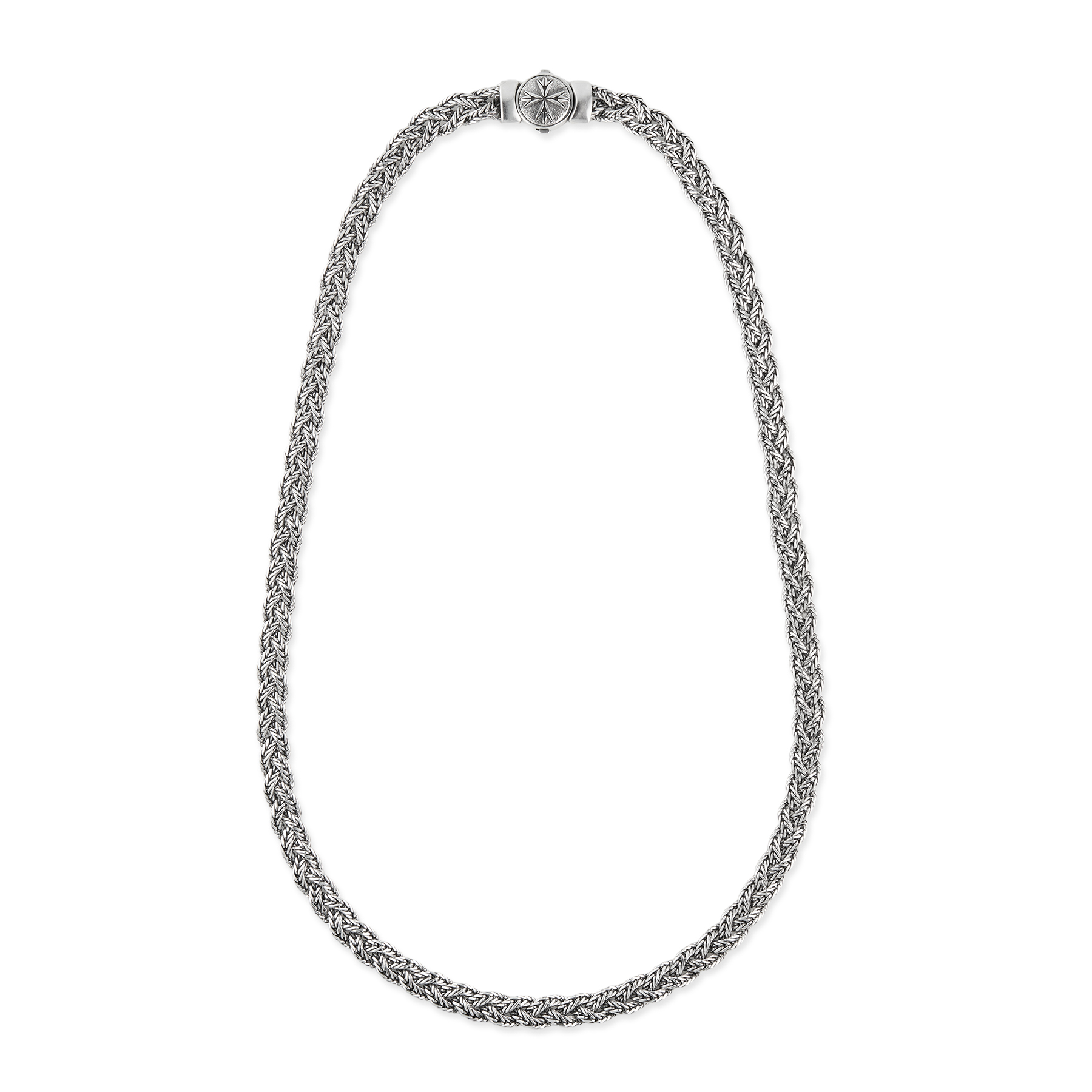 ネックレス・ペンダント emanuele bicocchi BRAIDED NEW LOGO NECKLACE (FKXN2 SILVER) fkxn2.jpg