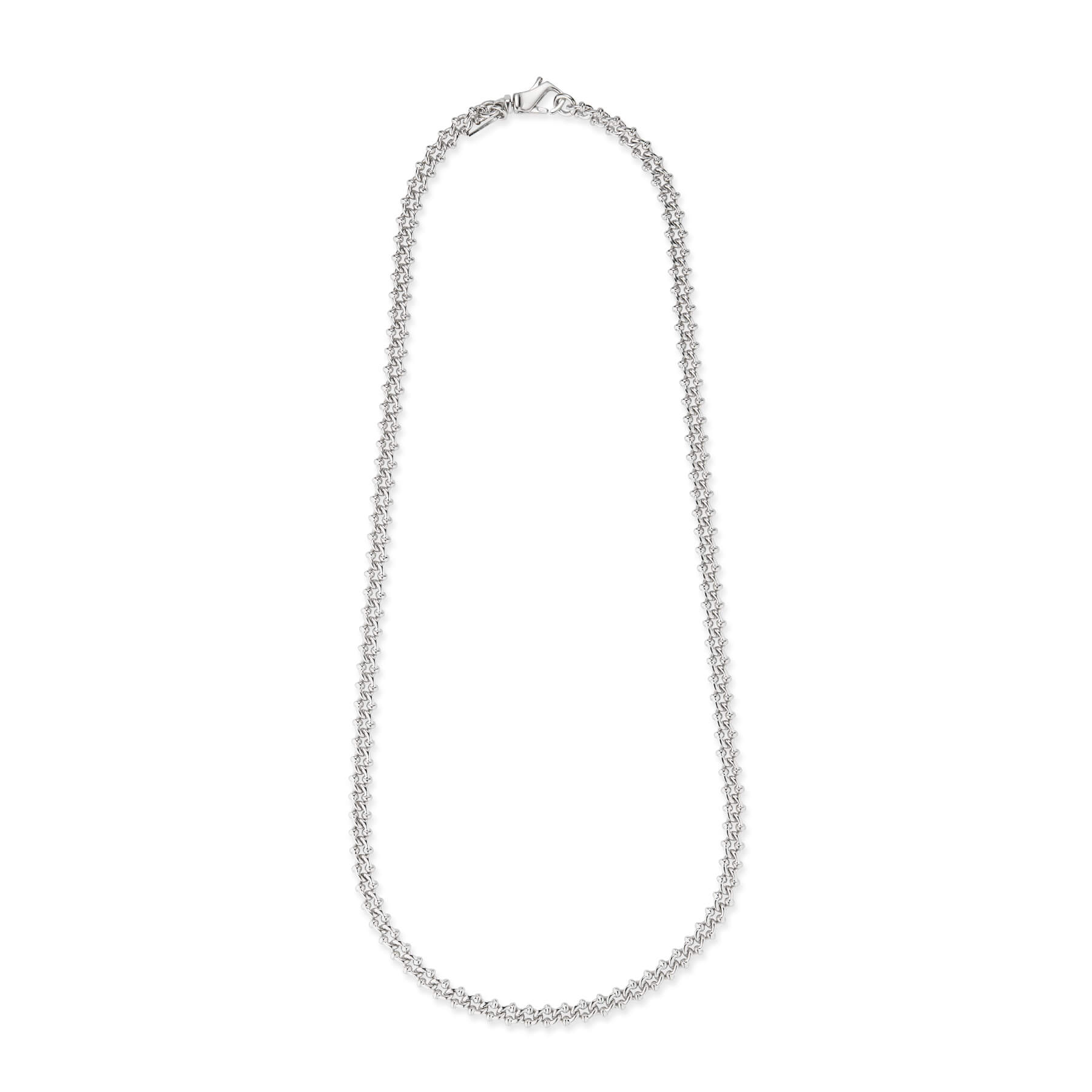 Sterling Silver Knot Chain Necklace | EMANUELE BICOCCHI